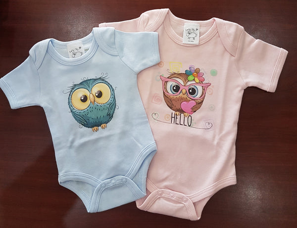 EJoy Babygrows with little owl