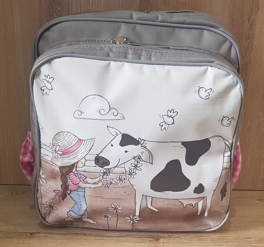 Backpack - Girl with Cow (Farm Range)