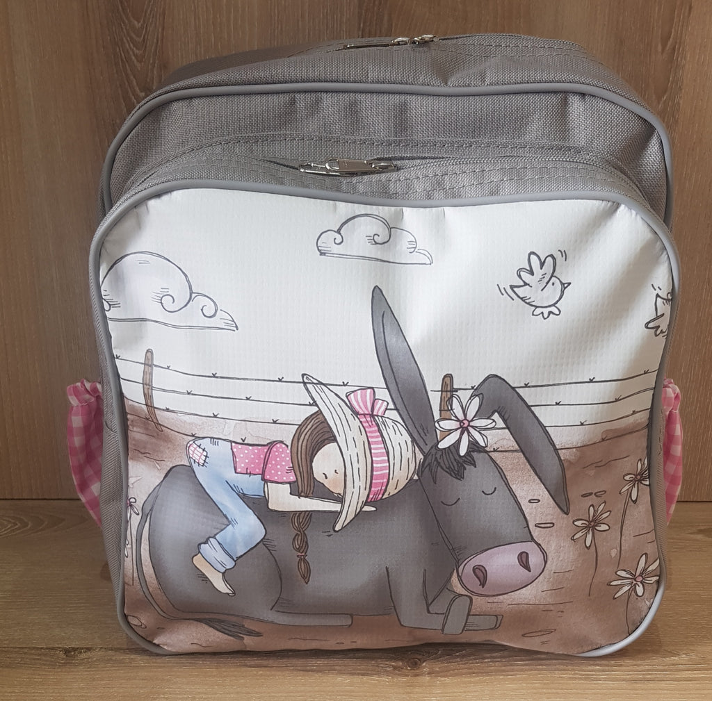 Backpack - Girl with Donkey (Farm Range)