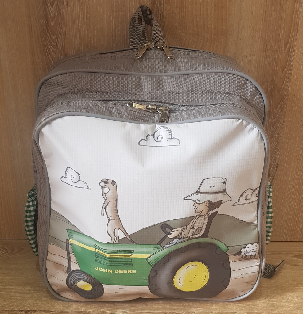 Backpack - Boy with Green Tractor (Farm Range)