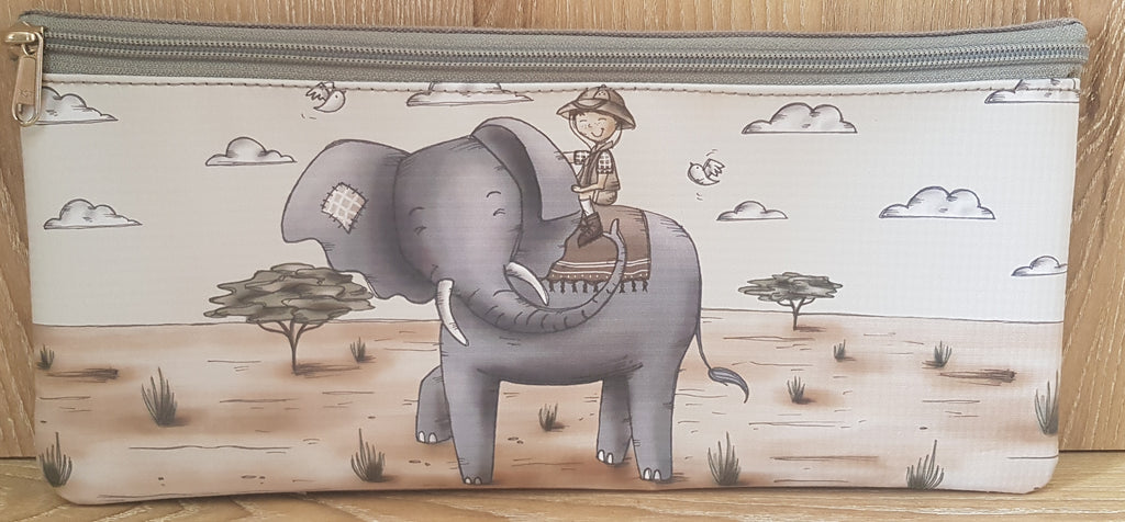 Pencil Bag - Boy with Elephant (Safari Range)