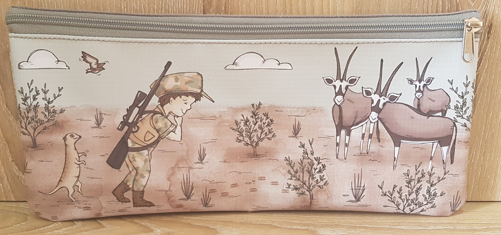 Pencil Bag - Boy with Gemsbuck (Safari Range)