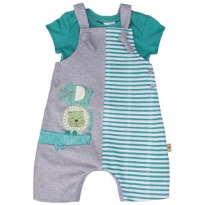 ADCD1 - Croc and Friends Dungaree Set