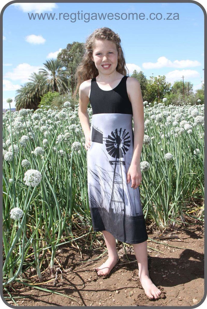 RegtigAwesome girly dress windmill