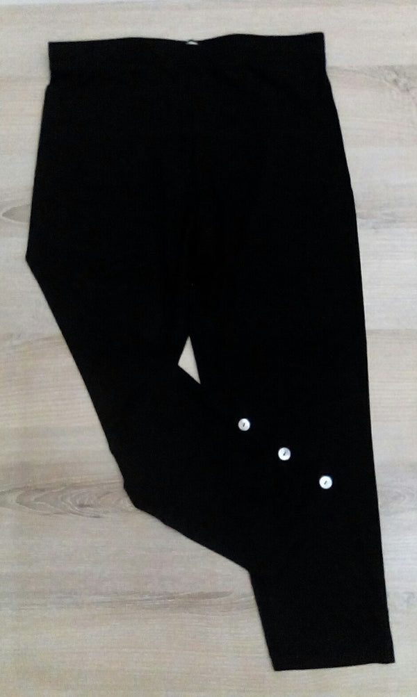 Lief. Black 3/4 pants