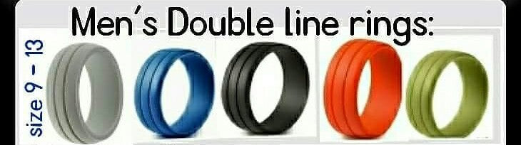 Double Line Rings
