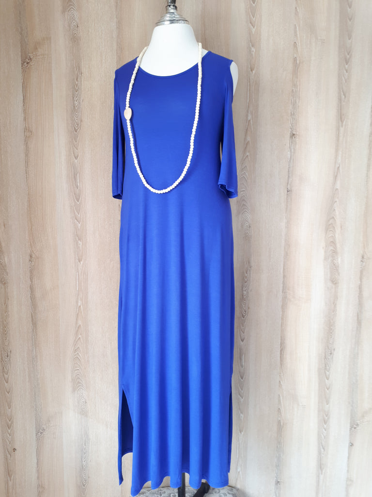 P. Royal Blue Nia Dress