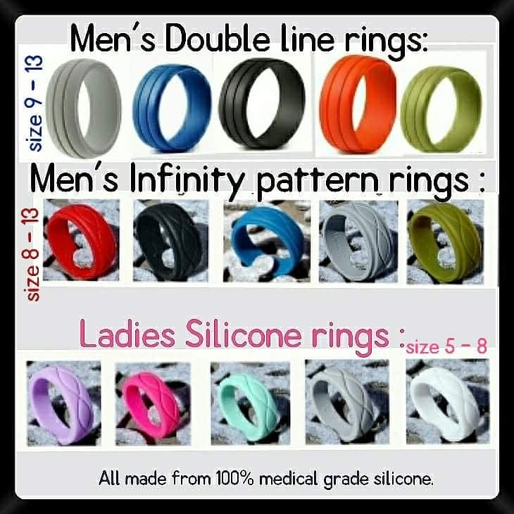 Infinity Silicone Rings