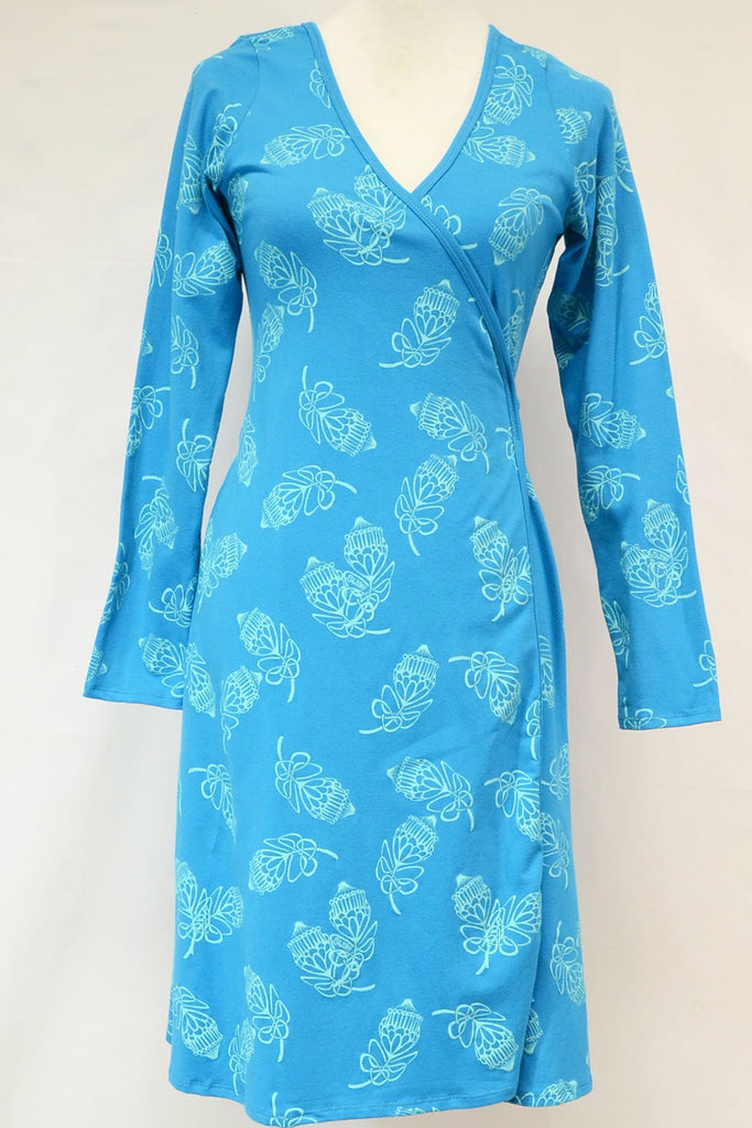 Sway 16W wrap dress long sleeve - Sway - Moeitelose Mooi - Online Clothing Boutique