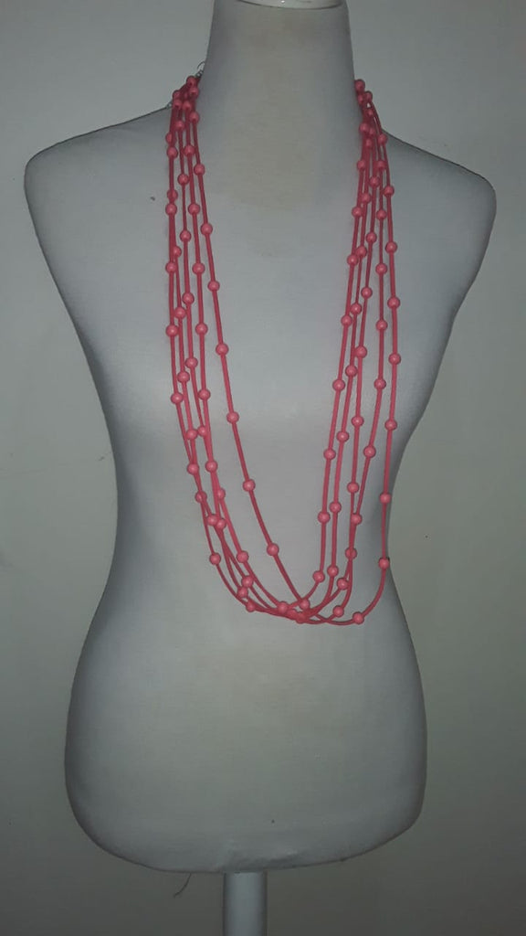 Grace. Suede String necklace